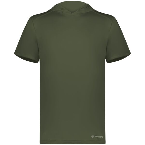 Short Sleeve Hoodie Powered by Coolcore(r) Thumbnail
