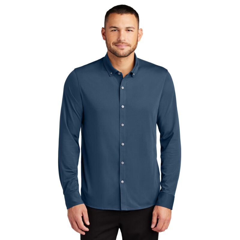 Stretch Jersey Long Sleeve Shirt Thumbnail