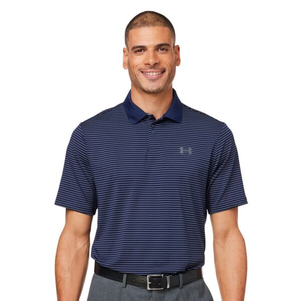 Men's 3.0 Striped Perf Polo Thumbnail