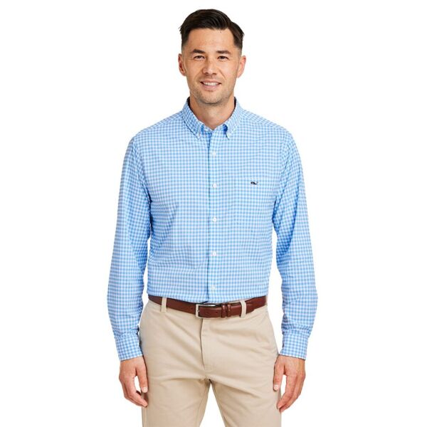 Men's On-The-Go Nylon Gingham Shirt Thumbnail