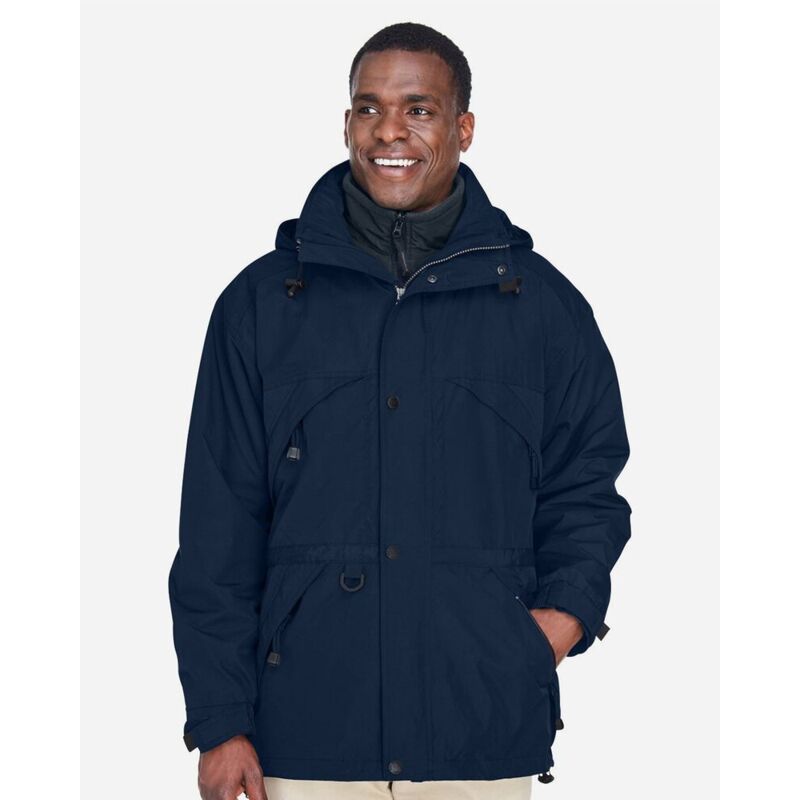 Men's 3-in-1 Parka with Dobby Trim Thumbnail
