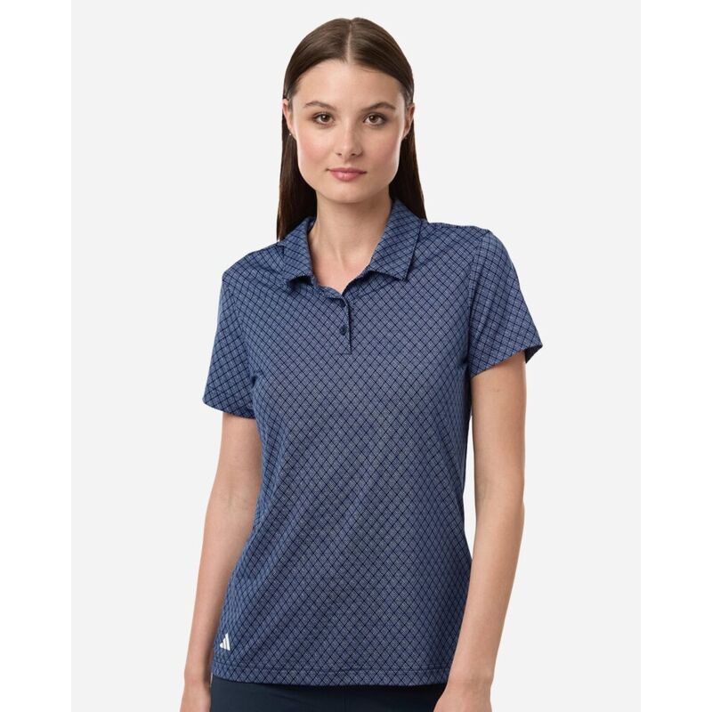 Women's 4-Way Stretch Printed Polo Thumbnail