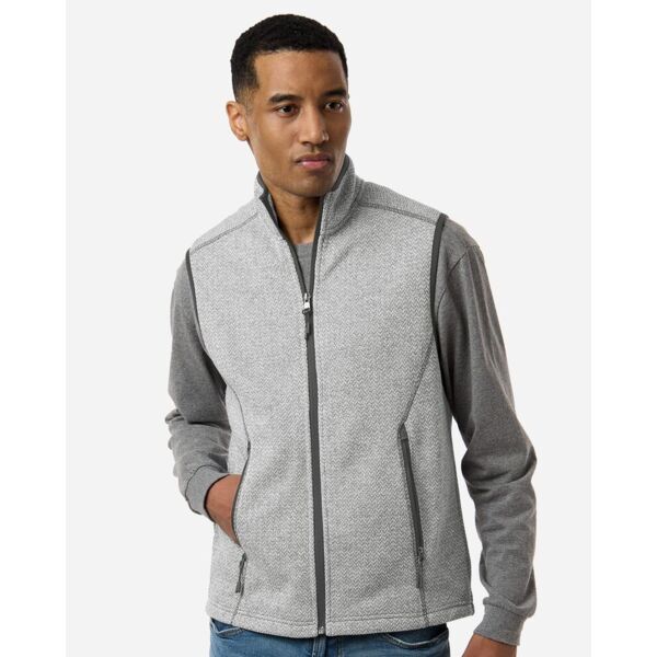 Men's Jasper Jacquard Fleece Vest Thumbnail