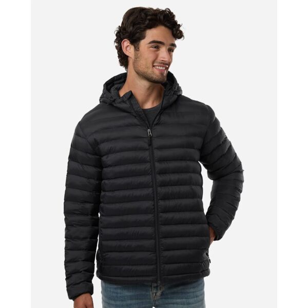 Men's Lightweight Poly-filled Hooded Puffer Jacket Thumbnail