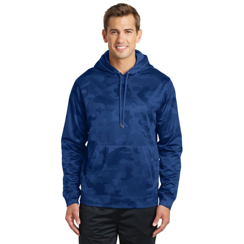 Sport Wick ® CamoHex Fleece Hooded Pullover Thumbnail