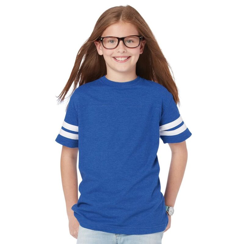 Youth Football Fine Jersey Tee Thumbnail