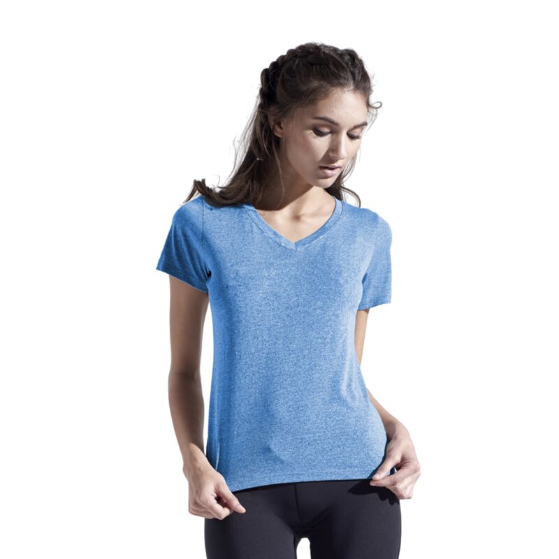 AF204 Women's Heather Performance Tee Thumbnail