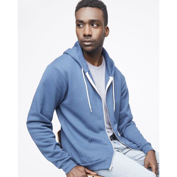 Unisex USA-Made Flex Fleece Full-Zip Hoodie Sweatshirt Thumbnail