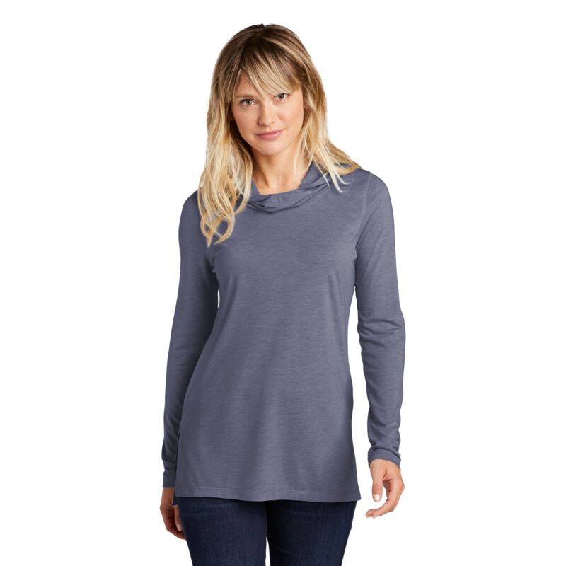 Women's PosiCharge ® Tri Blend Wicking Long Sleeve Hoodie Thumbnail