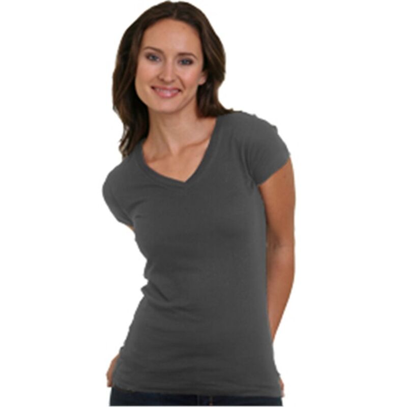 Women's USA-Made V-Neck T-Shirt Thumbnail