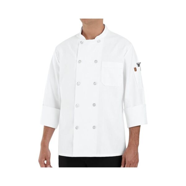Ten Pearl Button Chef Coat Thumbnail