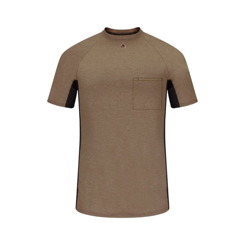 Men's FR Two-Tone Base Layer with Concealed Chest Pocket- EXCEL FR Thumbnail