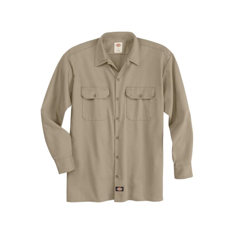 Men's Heavyweight Cotton Long Sleeve Shirt Thumbnail