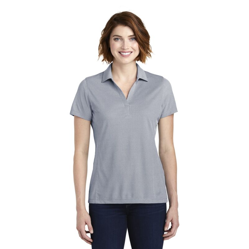 Ladies Poly Oxford Pique Polo Thumbnail