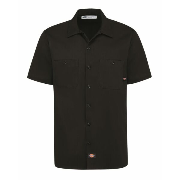 Industrial Short Sleeve Cotton Work Shirt Thumbnail