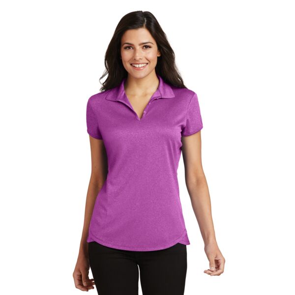 Ladies Trace Heather Polo Thumbnail