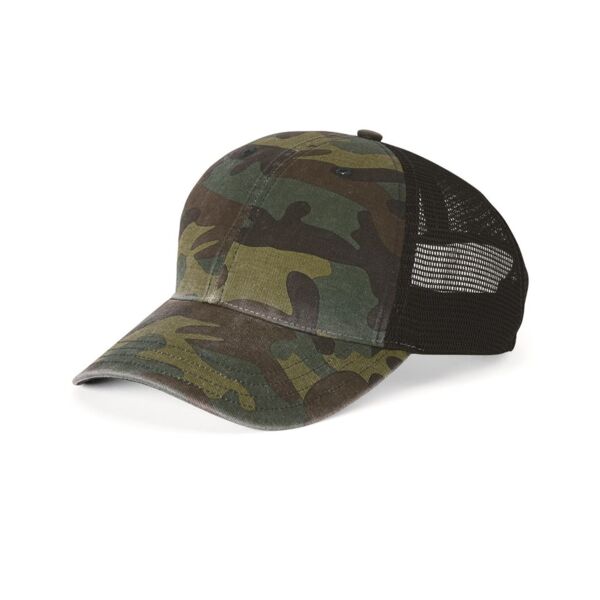 Camo Washed Trucker Cap Thumbnail