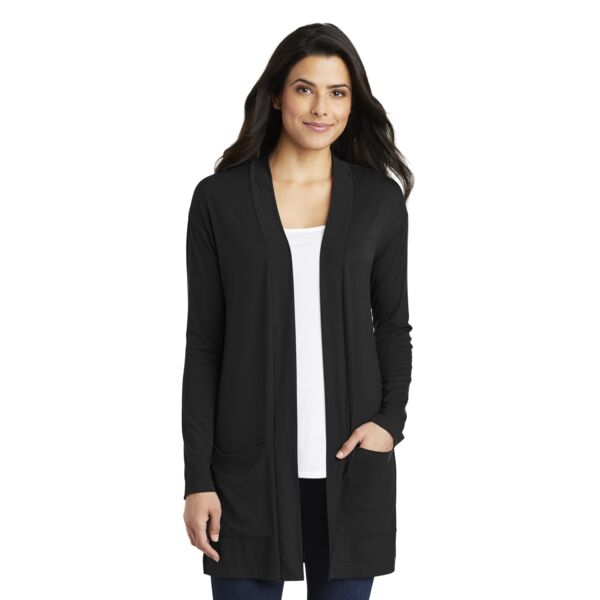 ® Ladies Concept Long Pocket Cardigan Thumbnail