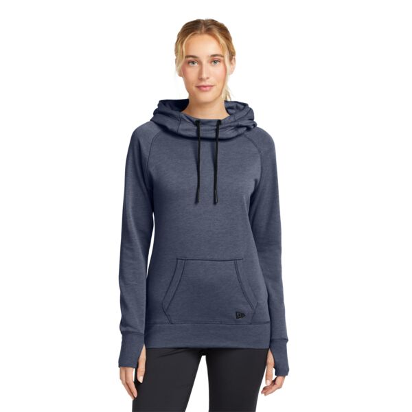 ® Ladies Tri Blend Fleece Pullover Hoodie Thumbnail