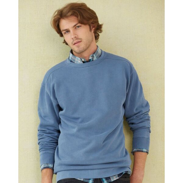 Garment Dyed Ringspun Crewneck Sweatshirt Thumbnail