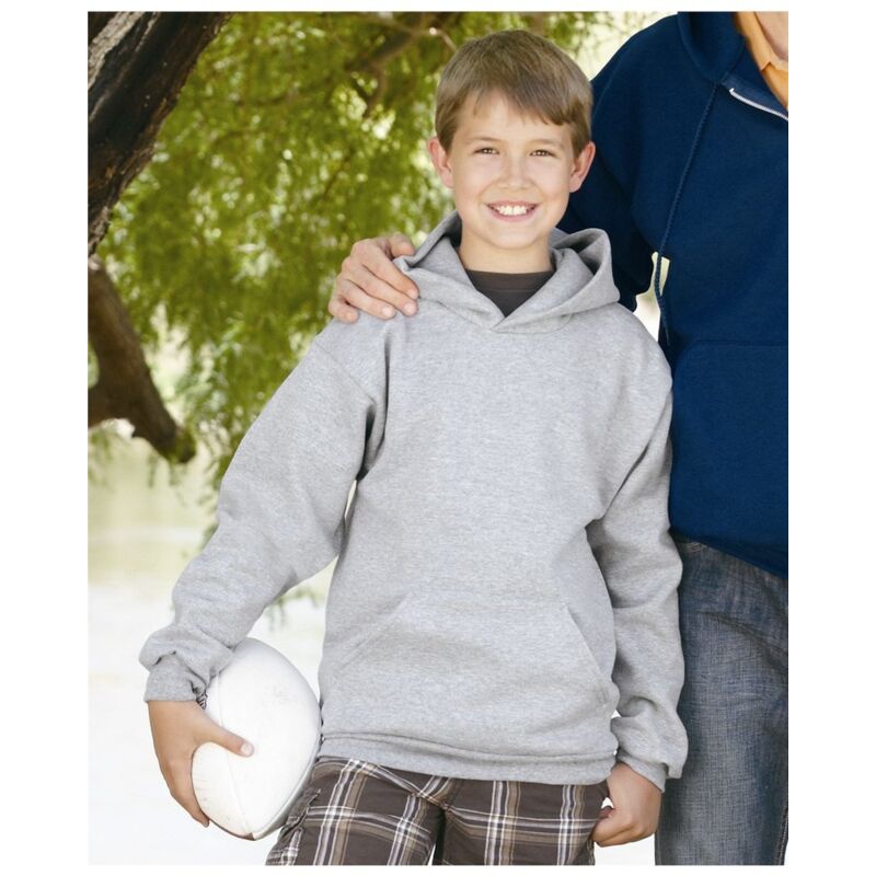 Double Dry Eco Youth Hooded Sweatshirt Thumbnail