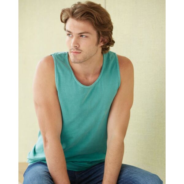 Garment Dyed Ringspun Tank Top Thumbnail