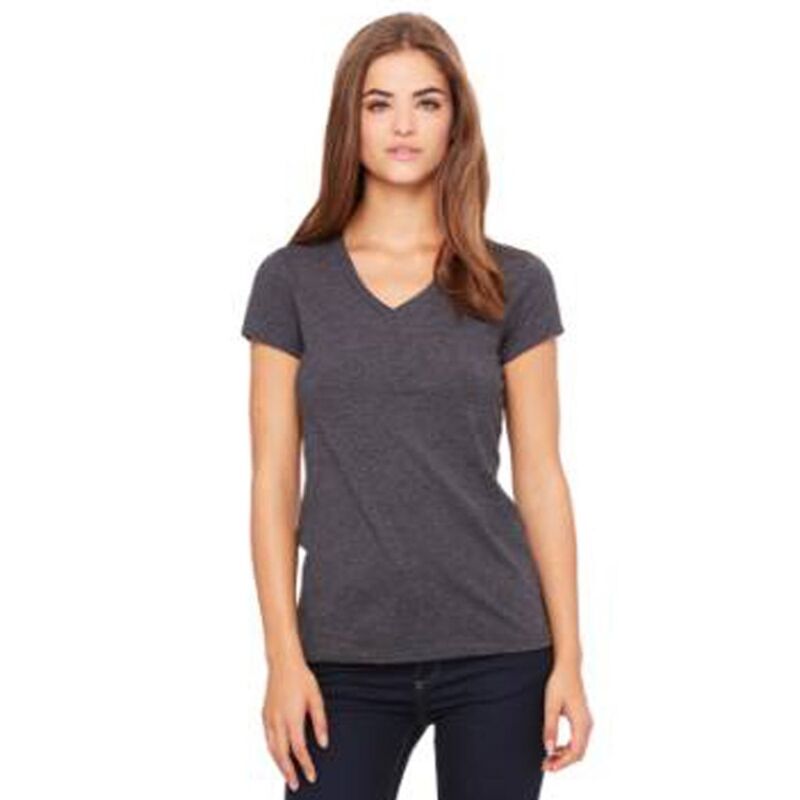 Women's Short Sleeve Jersey V-Neck Tee Thumbnail