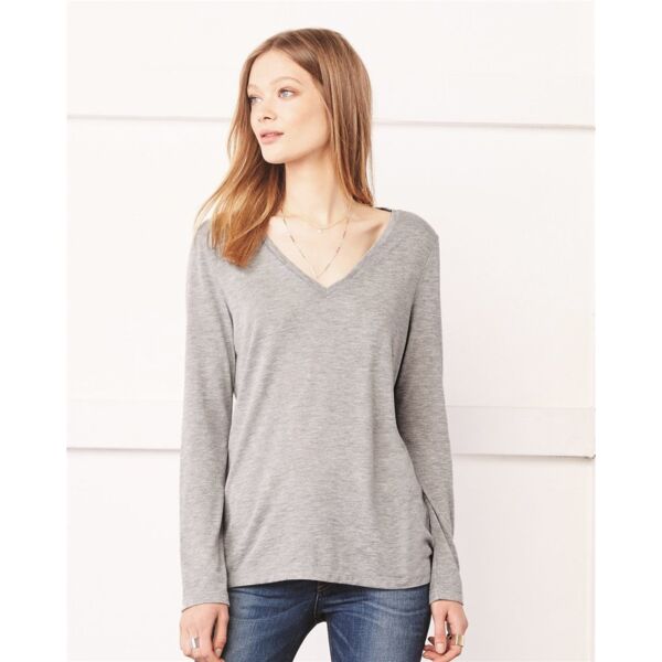 Women's Flowy Long Sleeve Tee Thumbnail