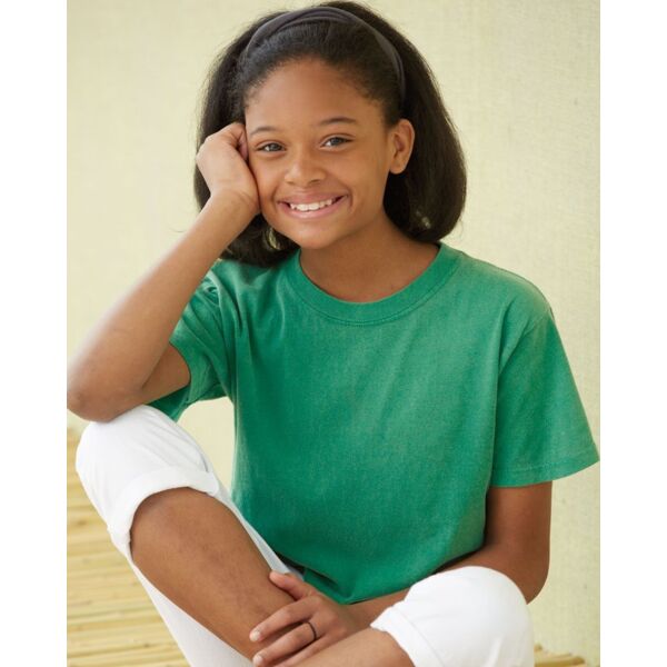 Youth Garment Dyed Ringspun T-Shirt Thumbnail