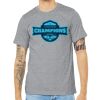 Unisex Heather CVC Short Sleeve Tee Thumbnail